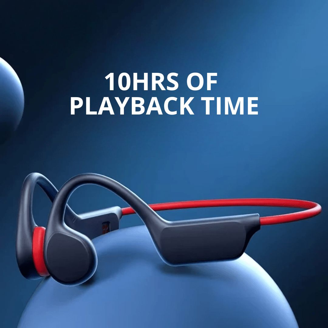 VIPSounds Bone Conduction Headphones - Wireless, Open-Ear Design, long life charge, 10 hours battery life